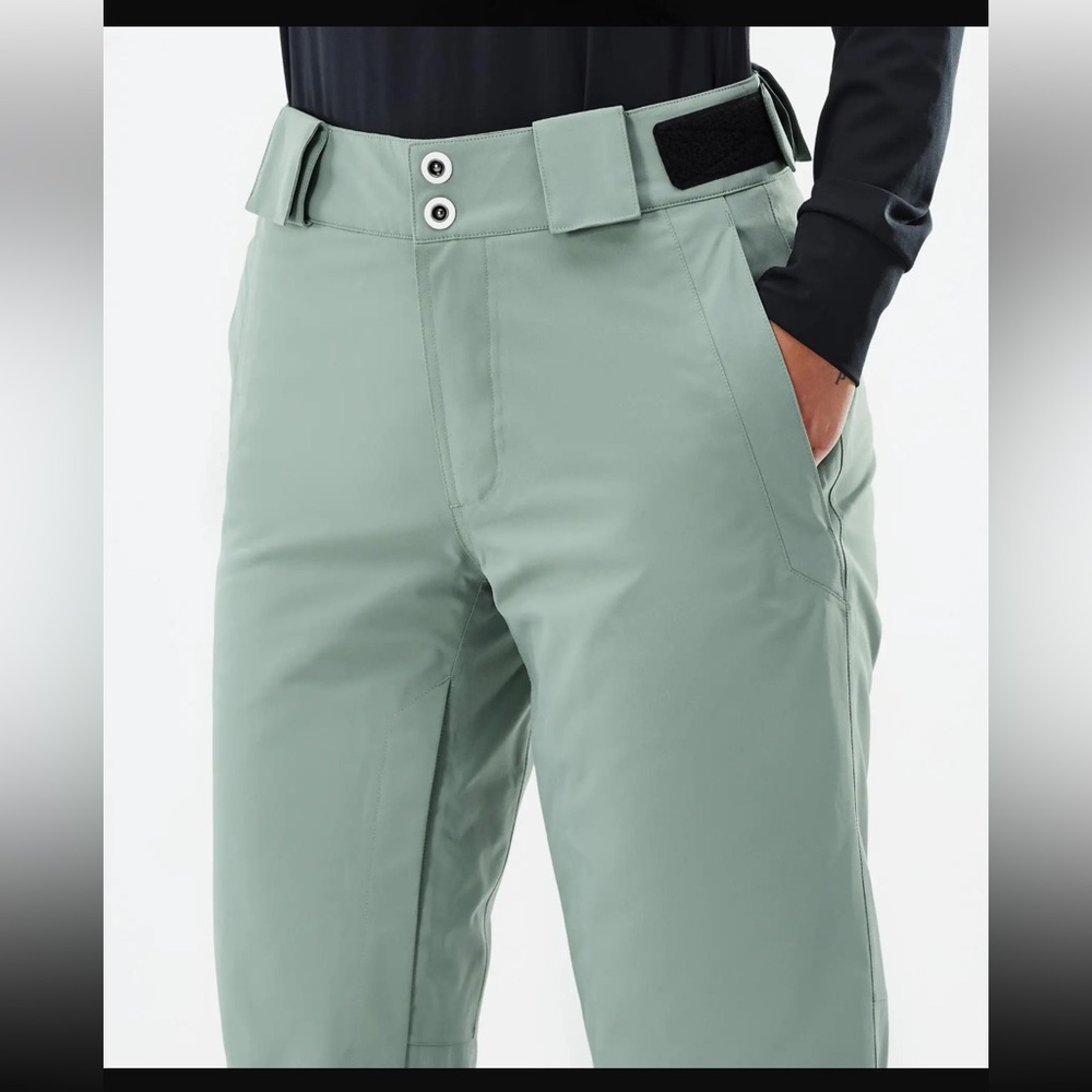 DOPE Con W Snowboard Pants Women Faded Green - Picture 4 of 5